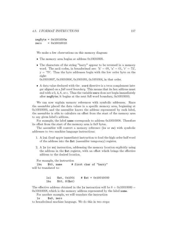 Computer Organization with MIPS - Page 157